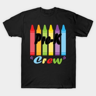 Pre K Crew Teacher T-Shirt